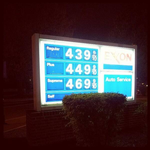  Poster featuring the photograph Gas Prices In Dc!!! Wow!!!! by Angie Davis