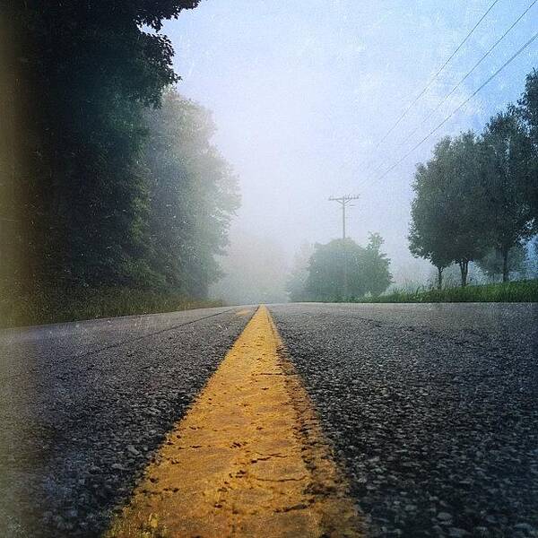 Mextures Poster featuring the photograph Good Morning Fog by Amber Flowers