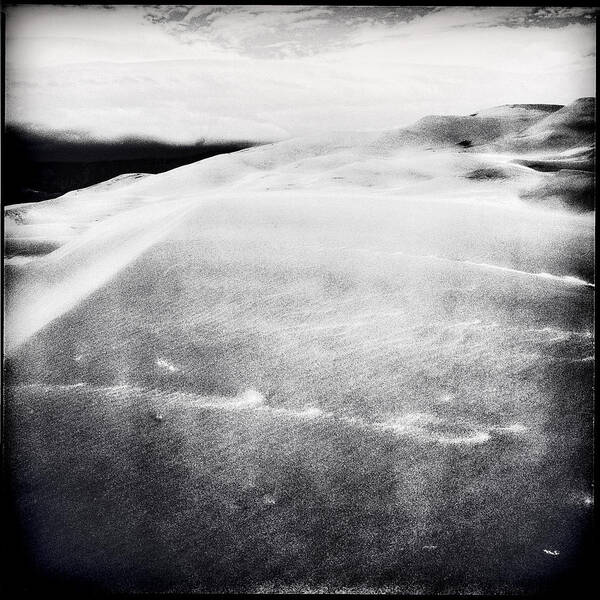 Great Sand Dunes Poster featuring the photograph Great Dunes Abstract #2 by Louise Kumpf