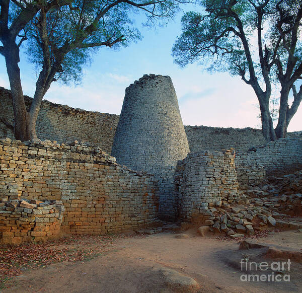 Archaeology Poster featuring the photograph Great Zimbabwe Ruins by Klaus Wanecek