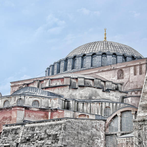 Turkey Poster featuring the photograph Hagia Sophia 18 by Antony McAulay
