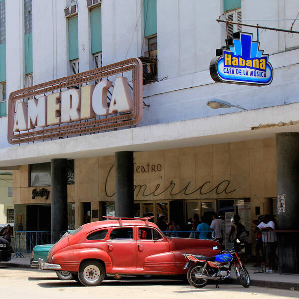 Havana Poster featuring the photograph Havana 33 by Andrew Fare