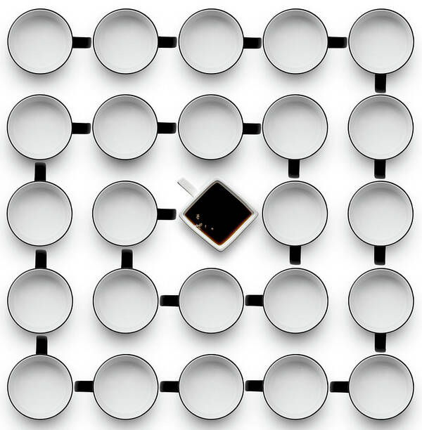 Cups Poster featuring the photograph Helix 2 by Wieteke De Kogel