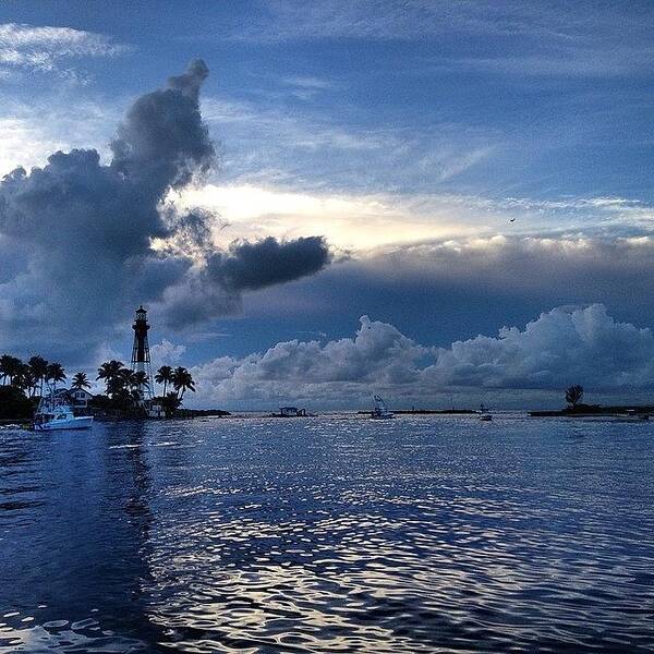 Instaflorida Poster featuring the photograph Hillsboro Inlet, Fort Lauderdale by Daniel Piraino