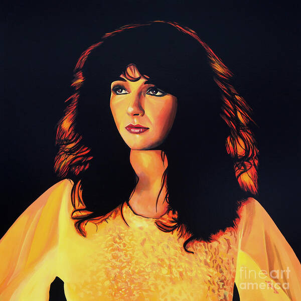 Kate Bush Painting Poster Paul Meijering - Fine Art America