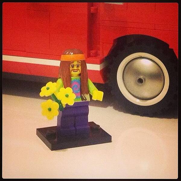 Bf Poster featuring the photograph #lego#hippy by Rob Hughes