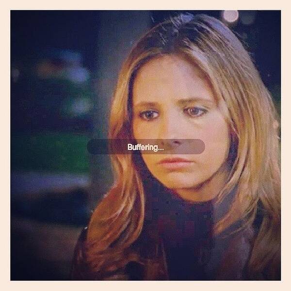 Show Poster featuring the photograph Life Happened. #buffy #buffering by Farhad Karkaria