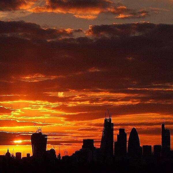 Sunsets_captures Poster featuring the photograph London Skyline

no Surprises From Me by Neil Andrews