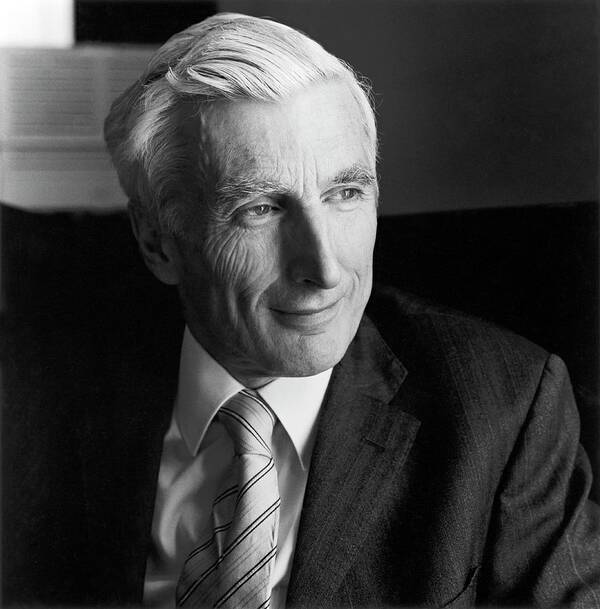 Martin Rees Poster featuring the photograph Martin Rees by Lucinda Douglas-menzies