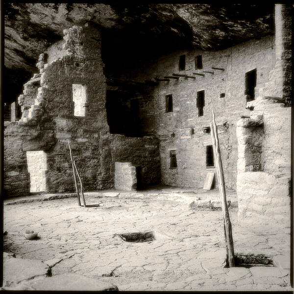 Mesa Verde Poster featuring the photograph Mesa Verde by Louise Kumpf