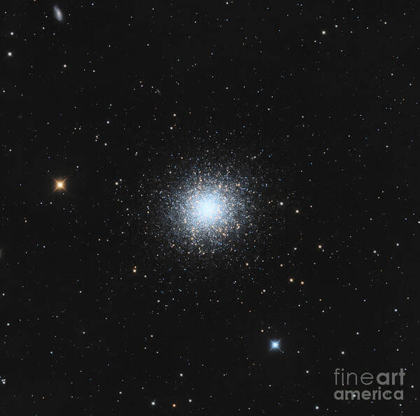 Square Image Poster featuring the photograph Messier 13, The Great Globular Cluster by Michael Miller
