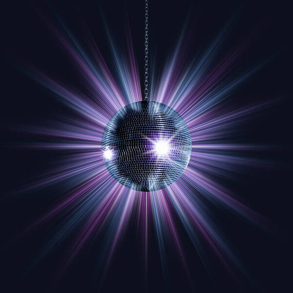 Disco Ball Poster featuring the photograph Mirror Ball by Jorg Greuel
