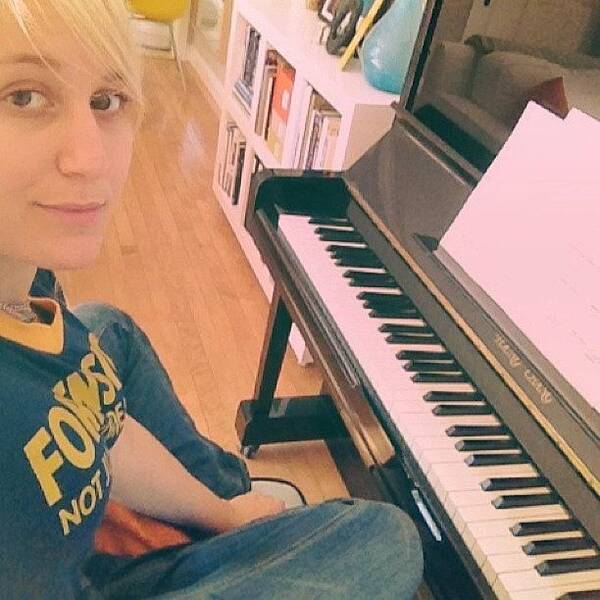  Poster featuring the photograph My Piano <3 by Hannah Kay