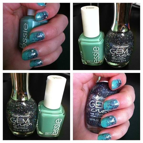 New Nails! 💅💎#mint #essie Poster by Maggie Moffat - Mobile Prints