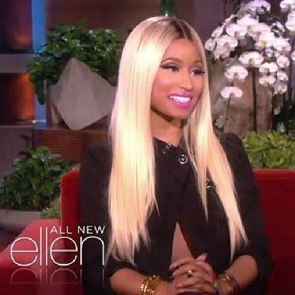 Beautiful Poster featuring the photograph Nicki On Ellen D Show Friday The 28th by Brandon Fisher