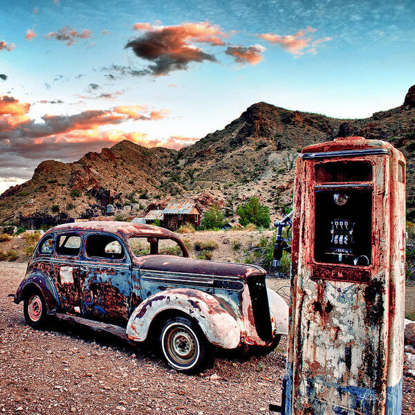 Truck Poster featuring the photograph On Empty by Renee Sullivan