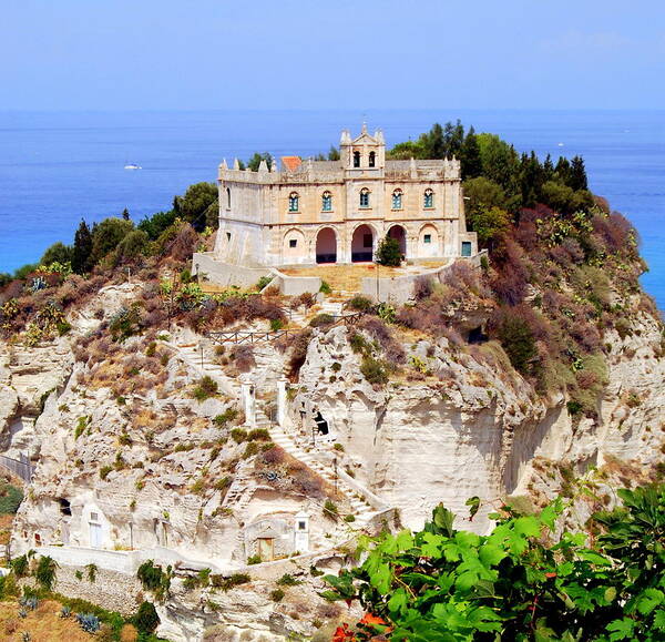 Italy Poster featuring the photograph On the Rocks by Caroline Stella