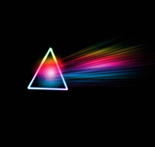 Pink Floyd Poster featuring the digital art Pink Floyd- Dark Side of the Moon by Becca Buecher