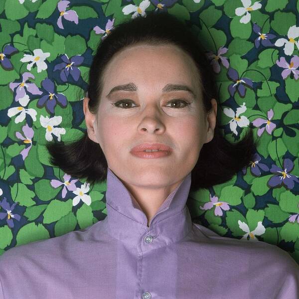 Personality Poster featuring the photograph Portrait Of Gloria Vanderbilt by Gianni Penati