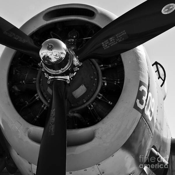 Propeller Poster featuring the photograph Propeller by Kirt Tisdale