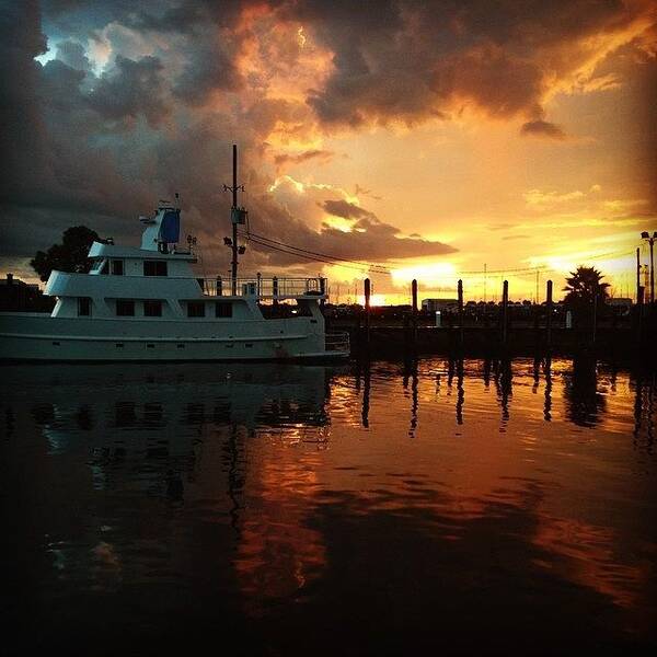 Jj_louisiana Poster featuring the photograph Sunset Is Beautiful #iphone5 by Scott Pellegrin