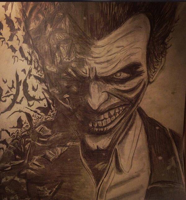 The Joker Batman Arkham Origins Poster by Julie Leone - Fine Art America