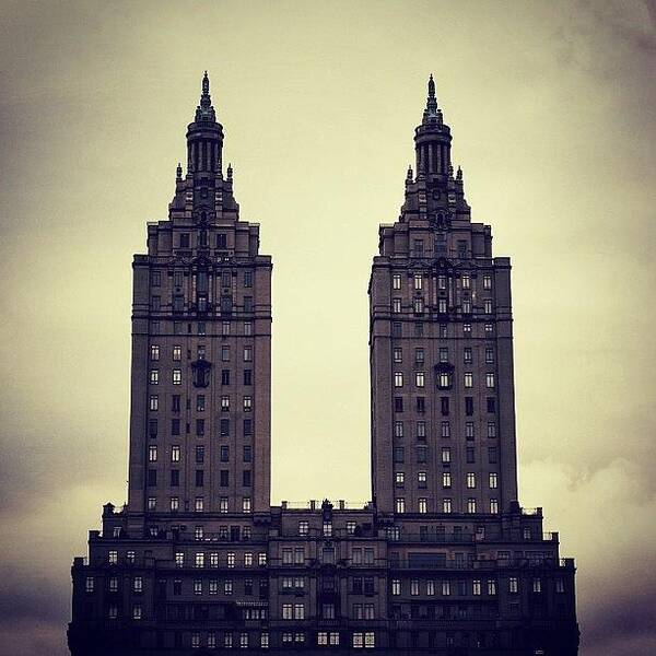 Instagramnyc Poster featuring the photograph The San Remo Bldg. - Ny (1930) by Joel Lopez