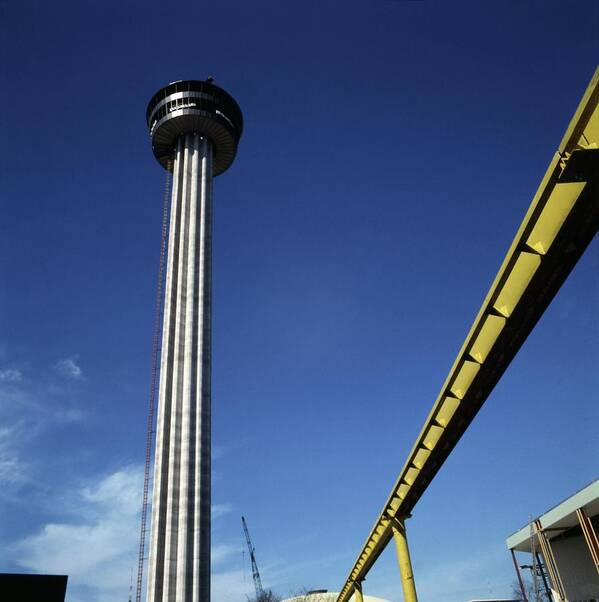 Architecture Poster featuring the photograph The Tower Of Hemisfair '68 by Horst P. Horst