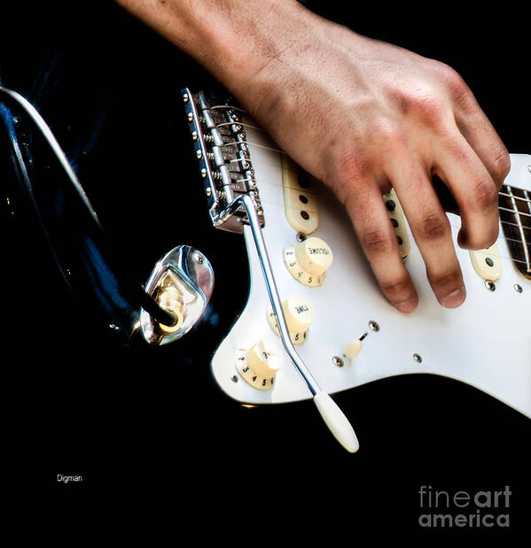 Music Poster featuring the photograph The Volume of Hands by Steven Digman