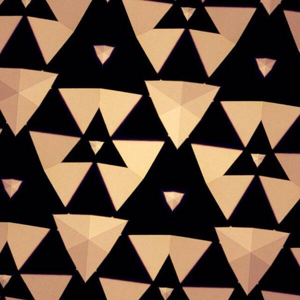 Pythagoras Poster featuring the photograph #twenty20app #trianglechallenge by Keila Carvalho