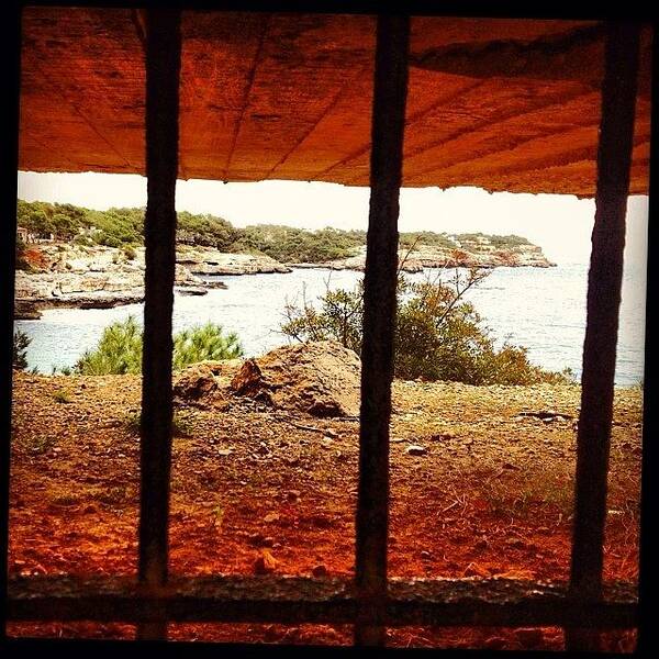 Estaes_baleares Poster featuring the photograph View From A Secret Lookout - Can You by Balearic Discovery