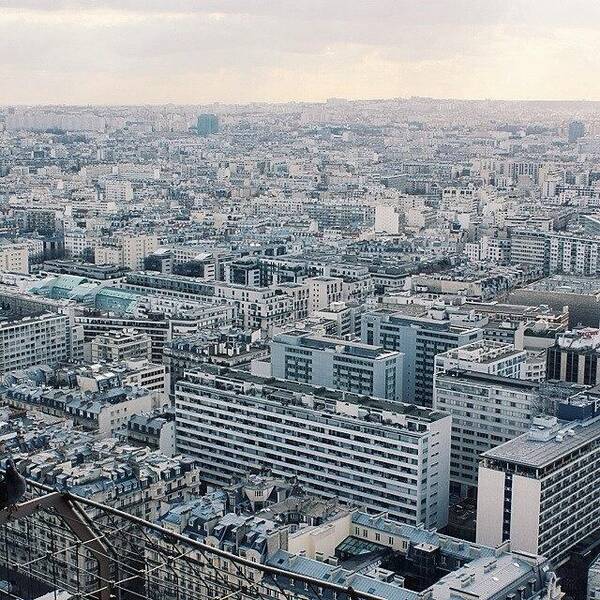 City Poster featuring the photograph #vscocam #vsco #paris #skyline #city by Kaeman Graham