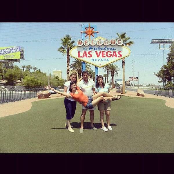 Vegas Poster featuring the photograph Want To Go Back!! #tbt #vegas #family by Irini Meza