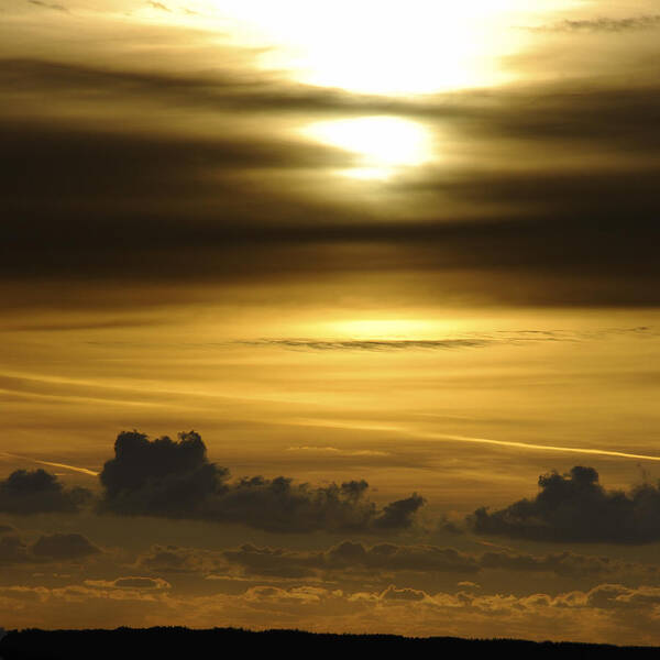 Sunset Poster featuring the photograph When Day Turns To Night by Wendy Wilton