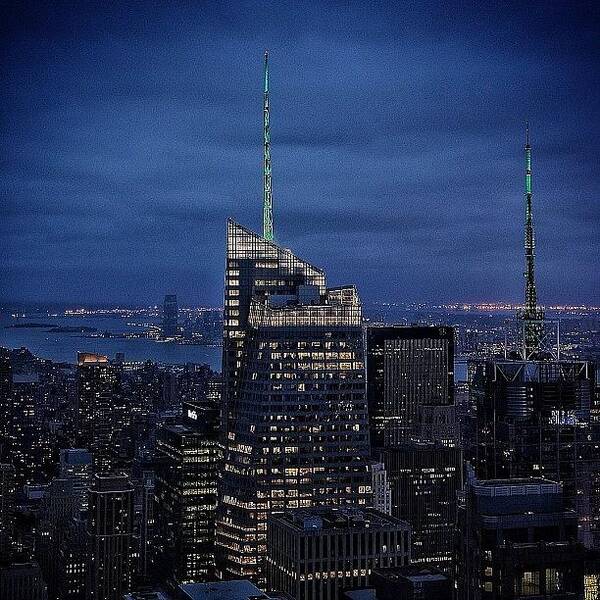 Love Poster featuring the photograph Bank Of America Tower - Ny #1 by Joel Lopez