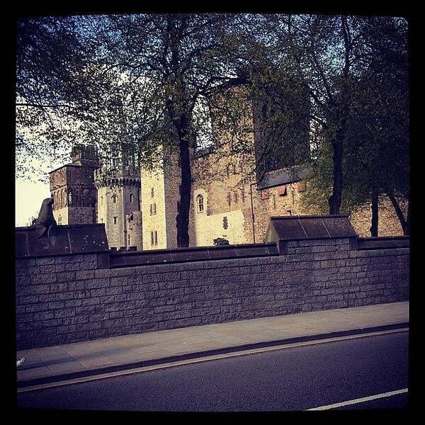 Architecture Poster featuring the photograph Cardiff Castle #1 by Hello Gorgeous