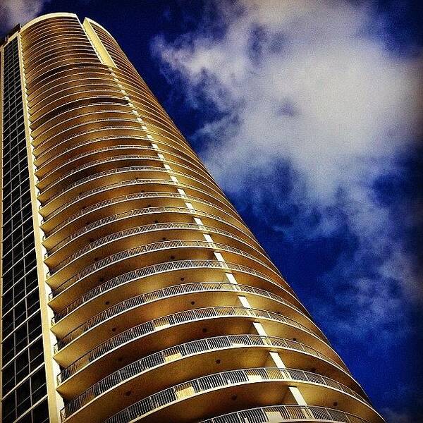 Building Poster featuring the photograph Opera Tower - Miami #1 by Joel Lopez