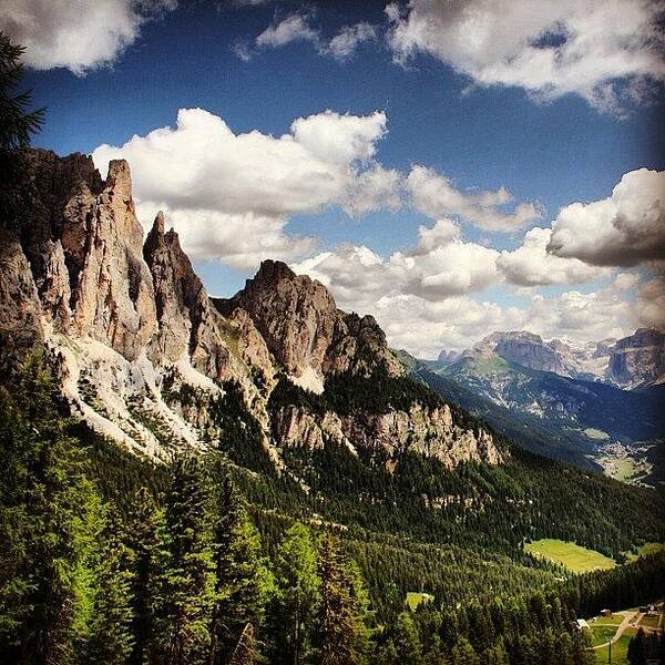 Mountain Poster featuring the photograph Dolomites #3 by Luisa Azzolini