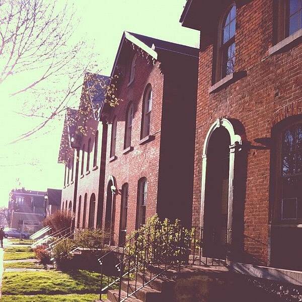 Allentown Poster featuring the photograph #allentown #buffalo #houses by Jenna Luehrsen