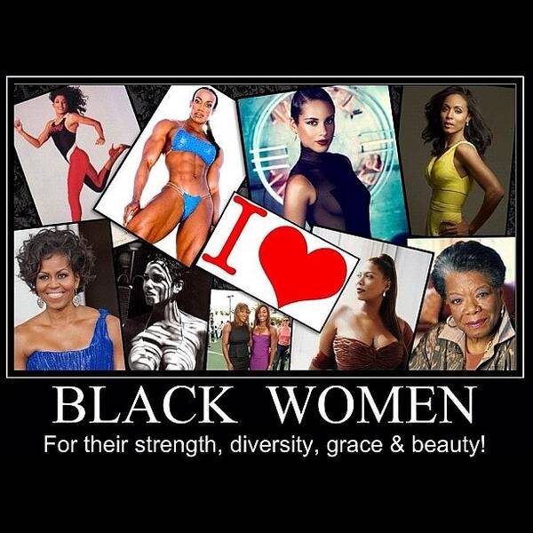 Maya Angelou Poster featuring the photograph Beautiful Strong Black Women by Nigel Williams