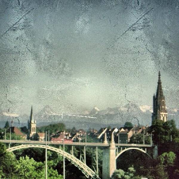 Alps Poster featuring the photograph Bern City - Switzerland by Joel Lopez