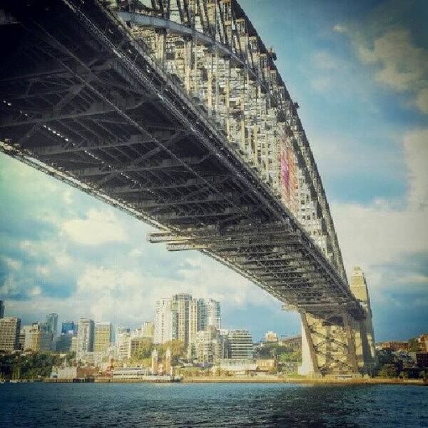  Poster featuring the photograph Harbour Bridge by Tommy Tjahjono