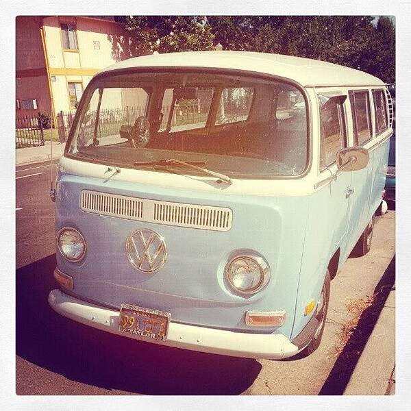 Vwbus Poster featuring the photograph On My Mourning Stroll 4 A Dutch #vw by Jose Perez