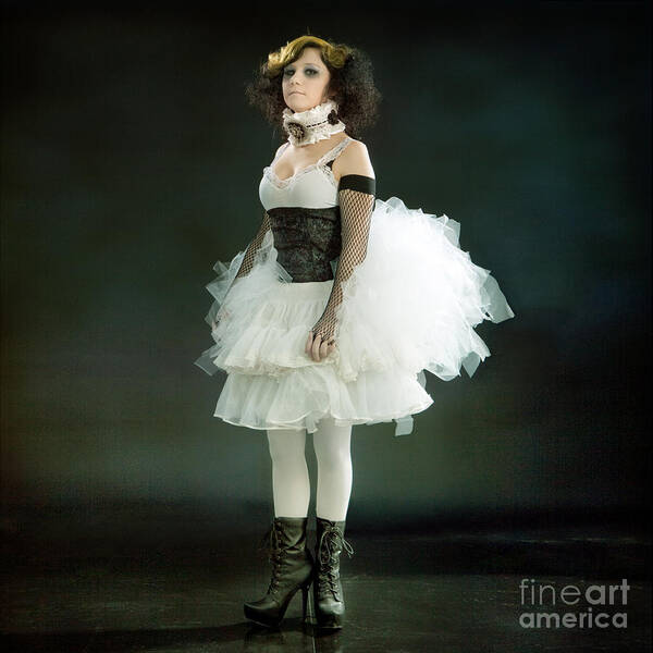 Series Poster featuring the photograph Portrait of a Vintage Dancer Series by Cindy Singleton