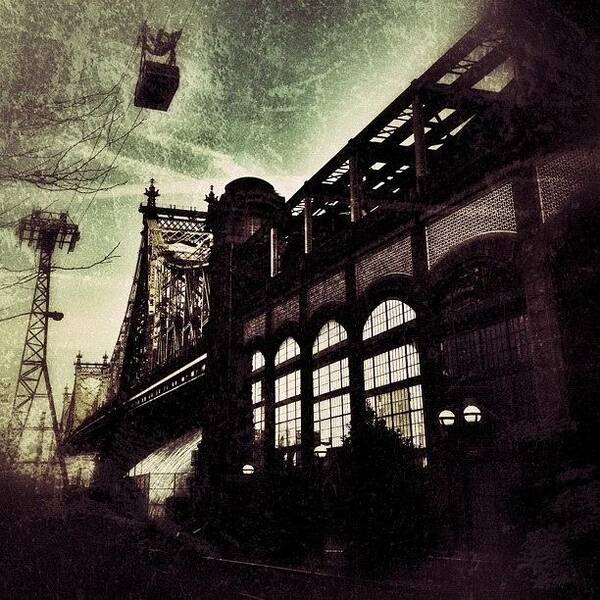 Bridge Poster featuring the photograph Queensboro Bridge by Joel Lopez