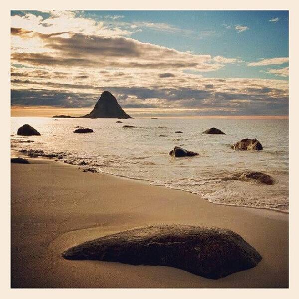 Summer Poster featuring the photograph Shark Tooth #webstagram #water #bleik by Thomas Berger