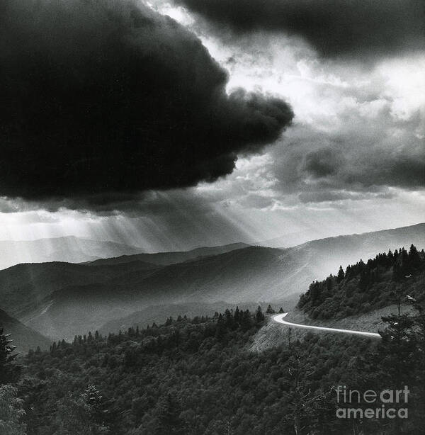 Storm Cloud Poster featuring the photograph Storm Cloud by Bruce Roberts and Photo Researchers