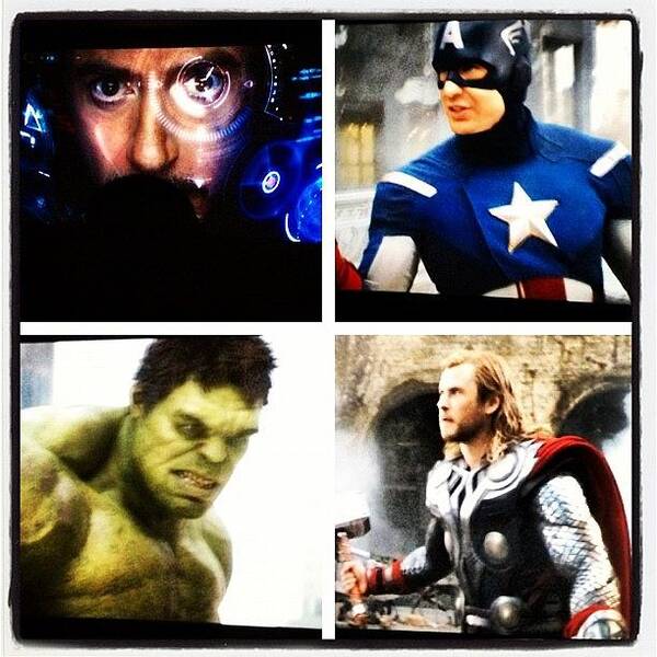 Marvel Poster featuring the photograph The Avengers Was Awesome Saw It Last by Anthony Bates