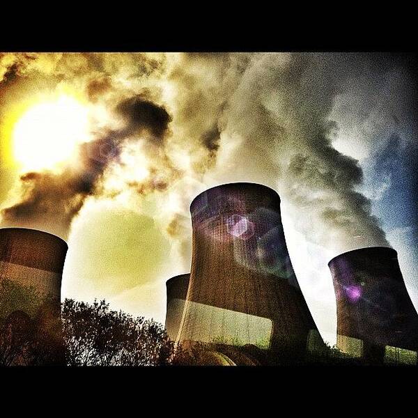  Poster featuring the photograph Towers Of Power by Mark Robertson