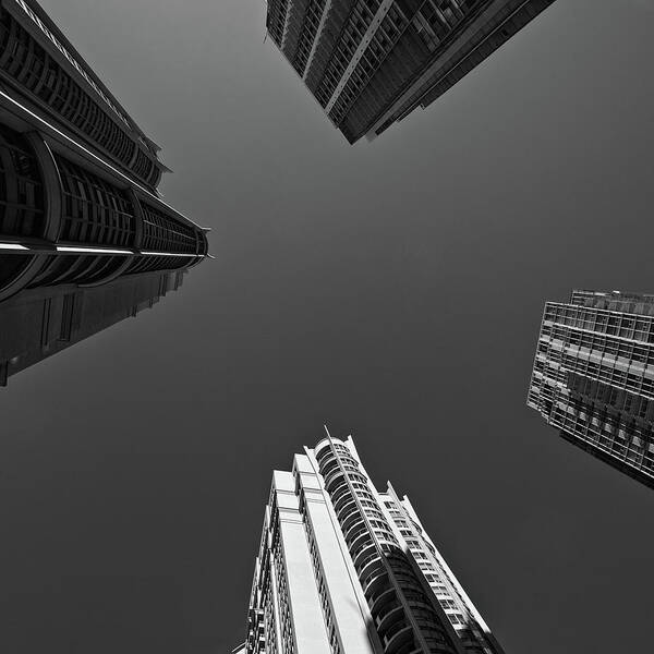 Architecture Poster featuring the photograph Abstract Architecture - Mississauga #2 by Shankar Adiseshan